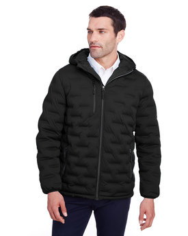 Sweatwater Mens Wool Blend Faux Fur Lined Fleece Stand Collar Winter Jacket Anoraks Parka Coat
